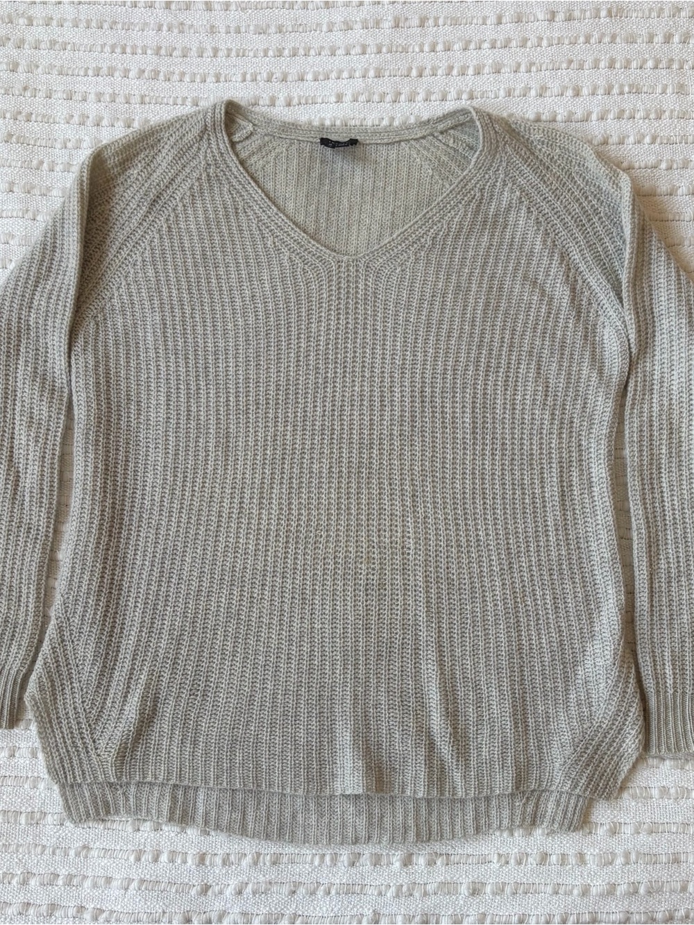 Theory Gray Oversized 100% Cashmere Sweater Size Women’s Medium